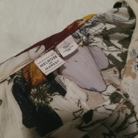 Fall Floral Blouse | MELROSE & MARKET - Picture 3 of 6